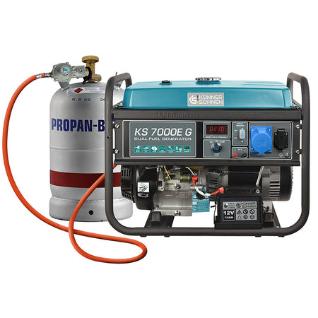 Generator benzynowo-gazowy „Könner & Söhnen” KS 7000E G