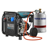Inwerterowy generator LPG/benzyna KS 8100iEG