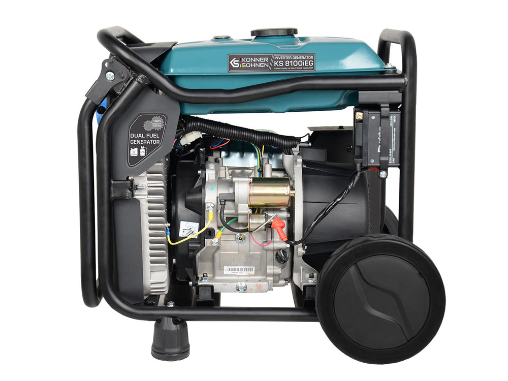 LPG/benzīna invertora ģenerators KS 8100iEG