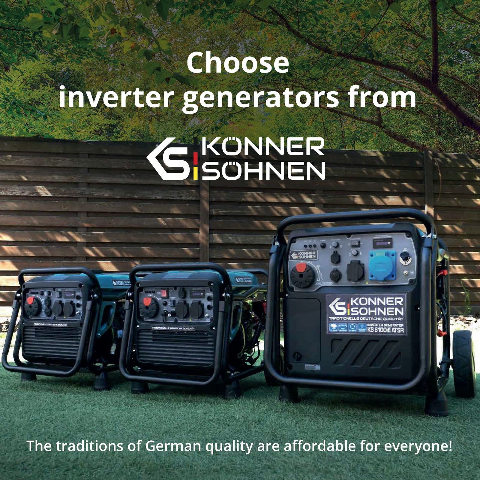 Invertora ģenerators KS 8100iE 1/3 ATSR