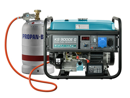 Generator benzynowo-gazowy „Könner & Söhnen” KS 9000E G