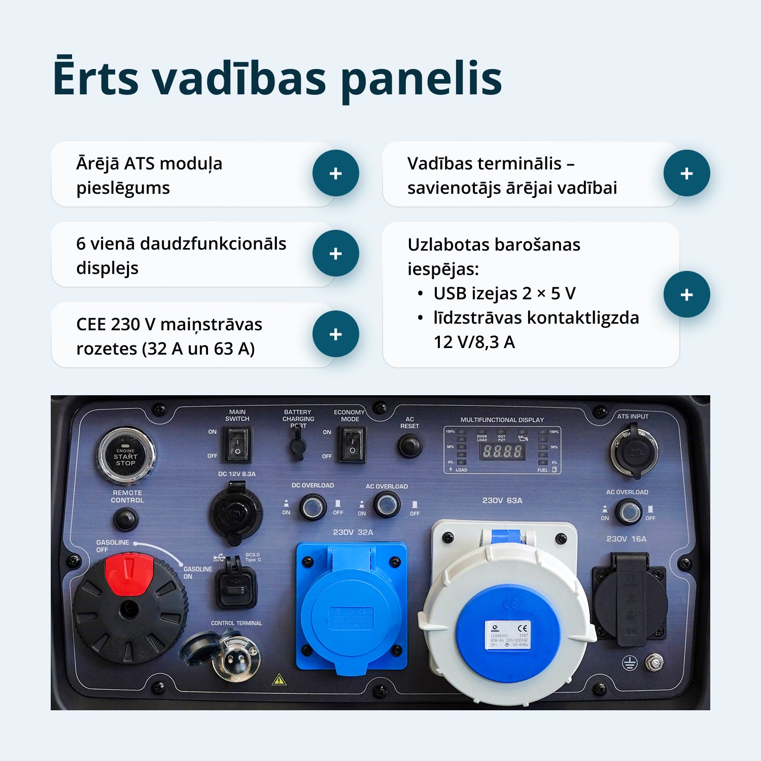 Invertora ģenerators KS 9500iE S ATSR
