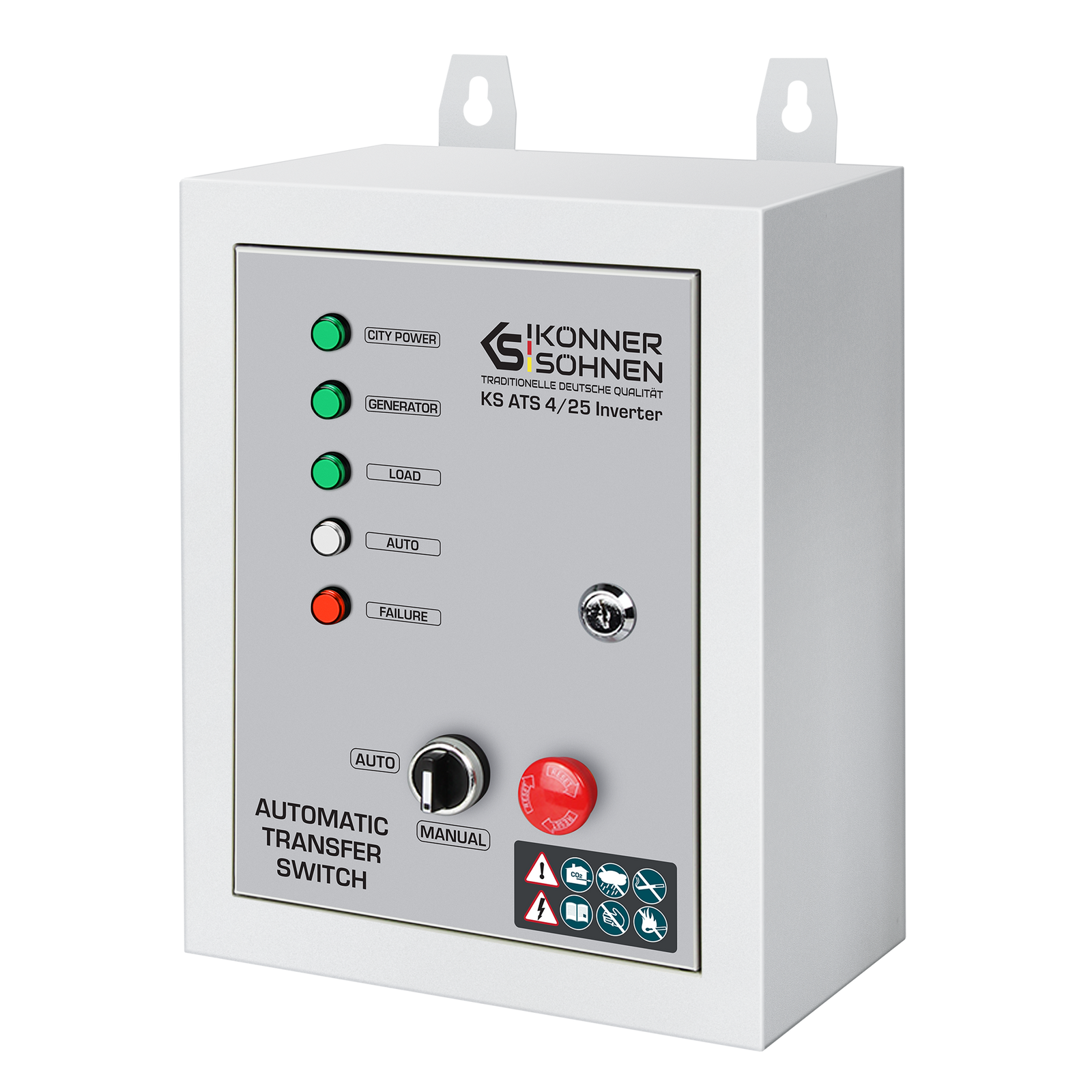 System załączania rezerwy KS ATS 4/25 Inverter