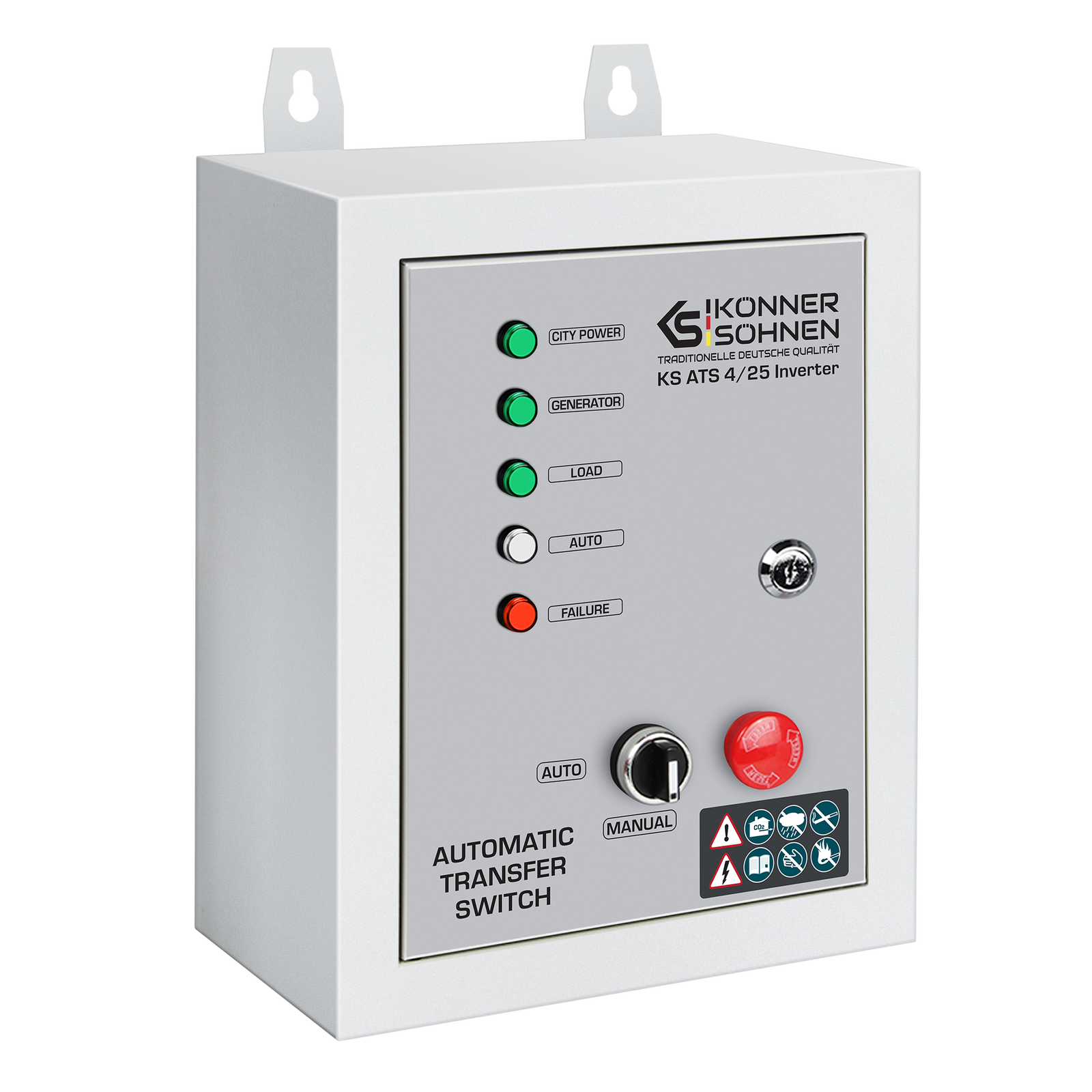 System załączania rezerwy KS ATS 4/25 Inverter