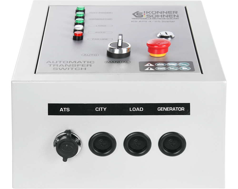 System załączania rezerwy KS ATS 4/25 Inverter