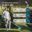 Cordless brush cutter & String trimmer KS BCT-20V thumbnail