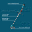 Cordless brush cutter & String trimmer KS BCT-20V thumbnail