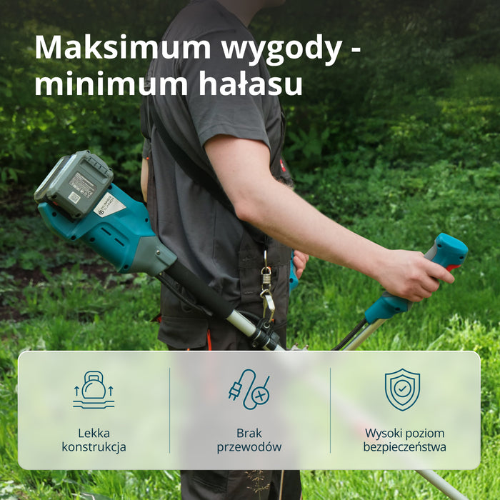 Bezprzewodowa podkaszarka ogrodowa KS BCT-40V