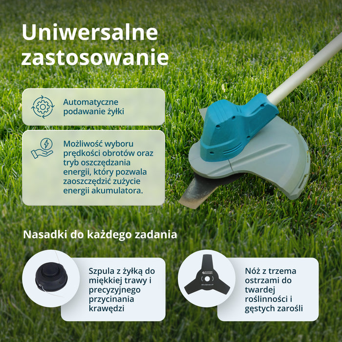Bezprzewodowa podkaszarka ogrodowa KS BCT-40V