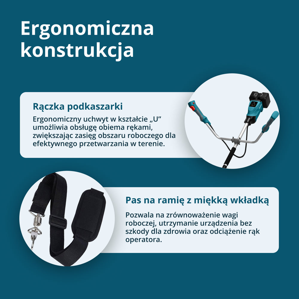 Bezprzewodowa podkaszarka ogrodowa KS BCT-40V