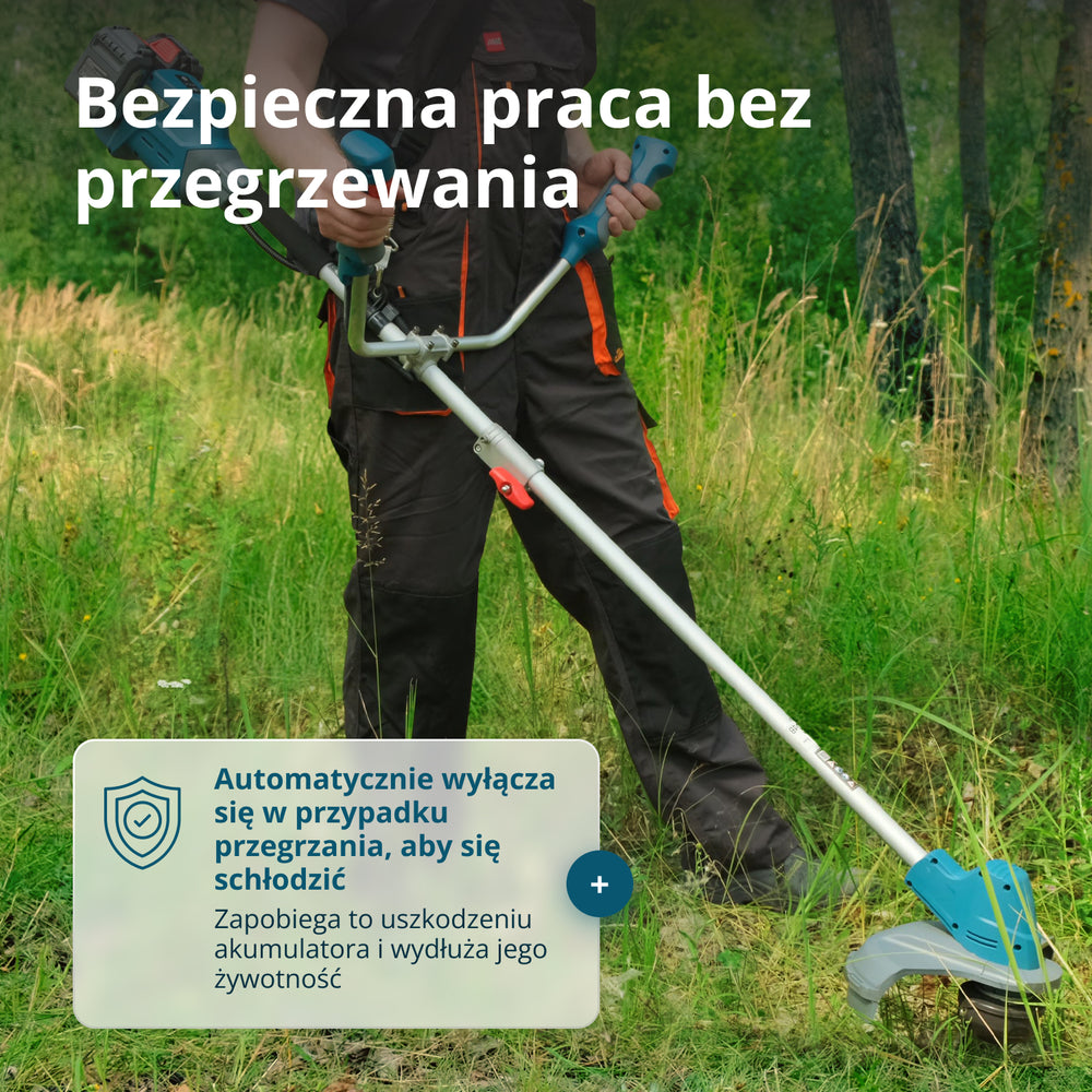 Bezprzewodowa podkaszarka ogrodowa KS BCT-40V
