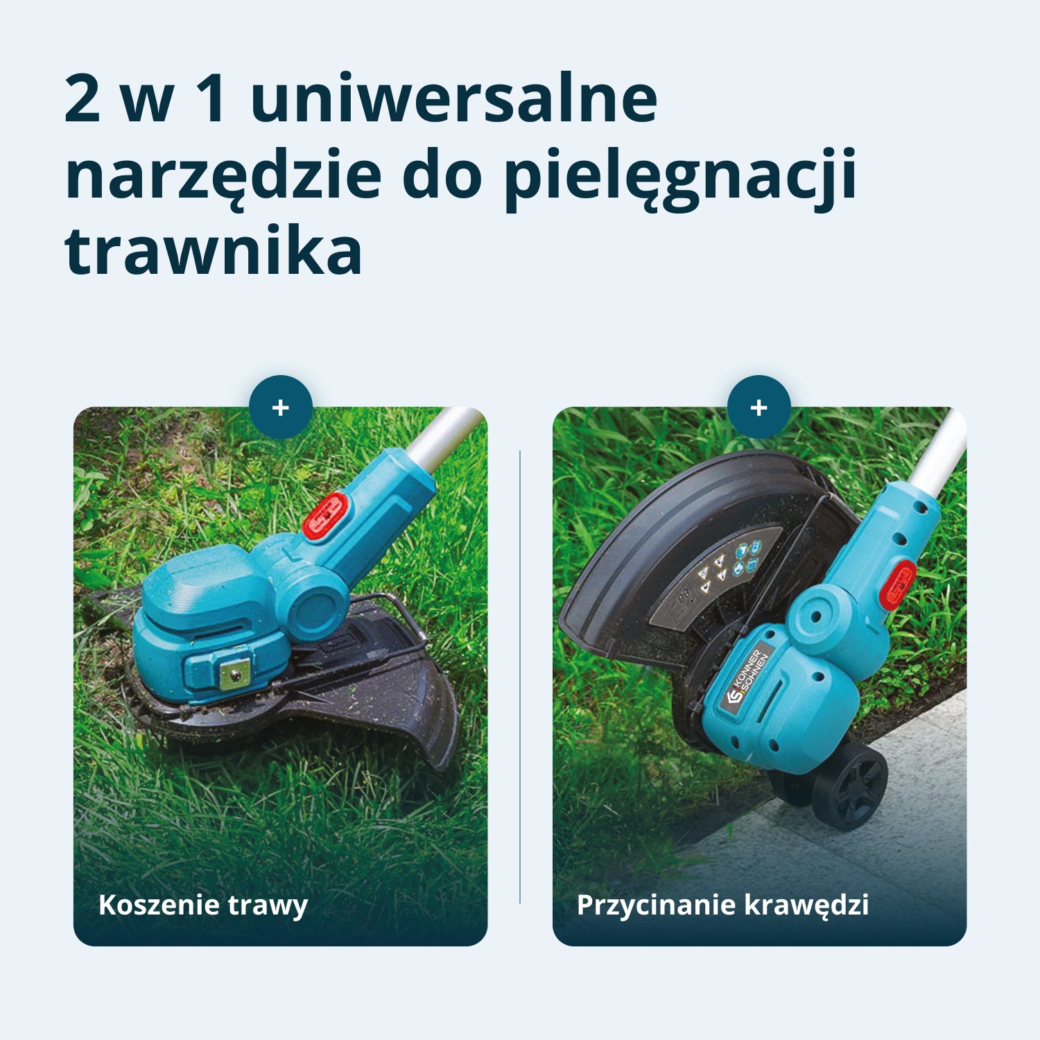 Bezvadu trimmeris KS CST-20V