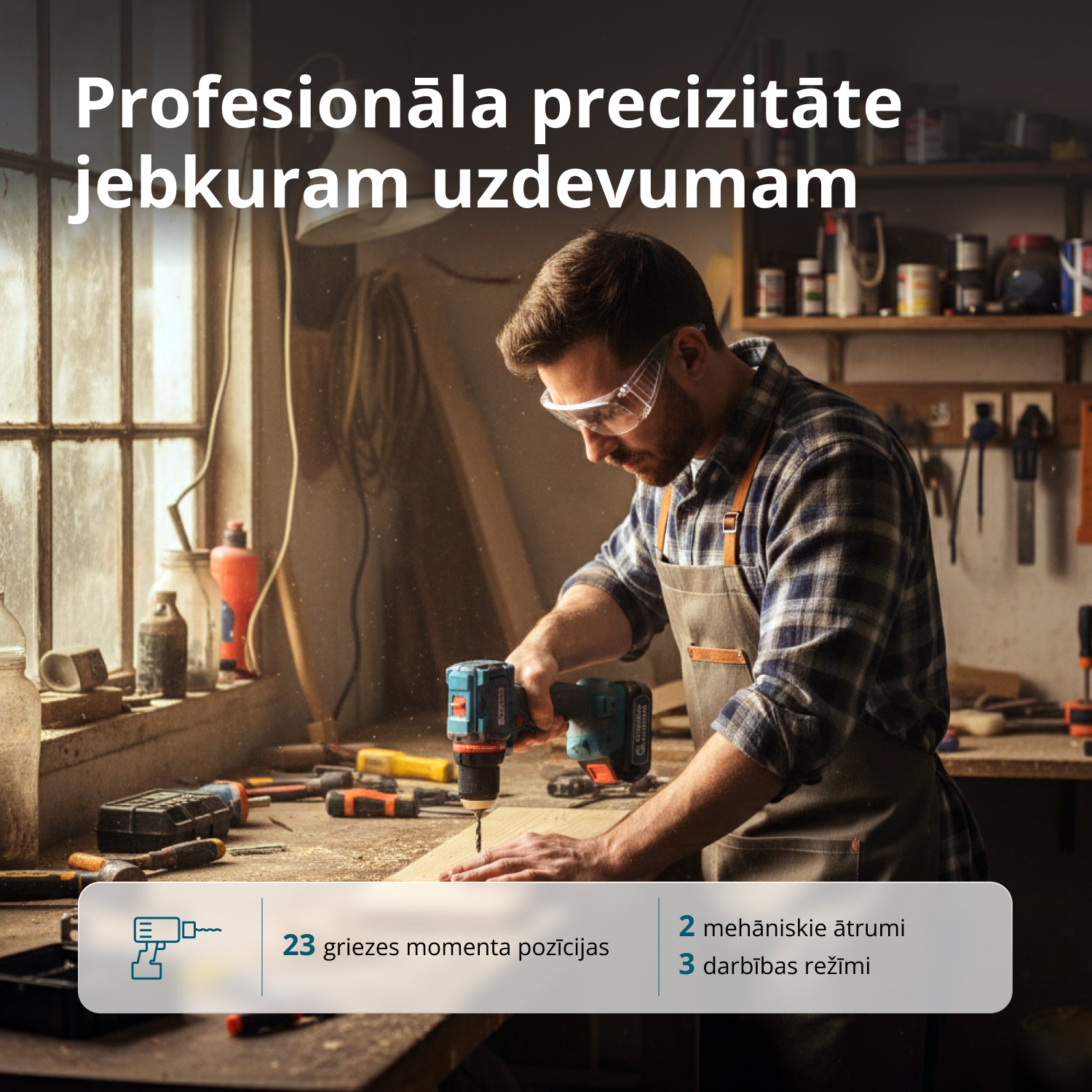 Bezvadu meistara komplekts KS ID20V-60 KOMPLEKTS 74