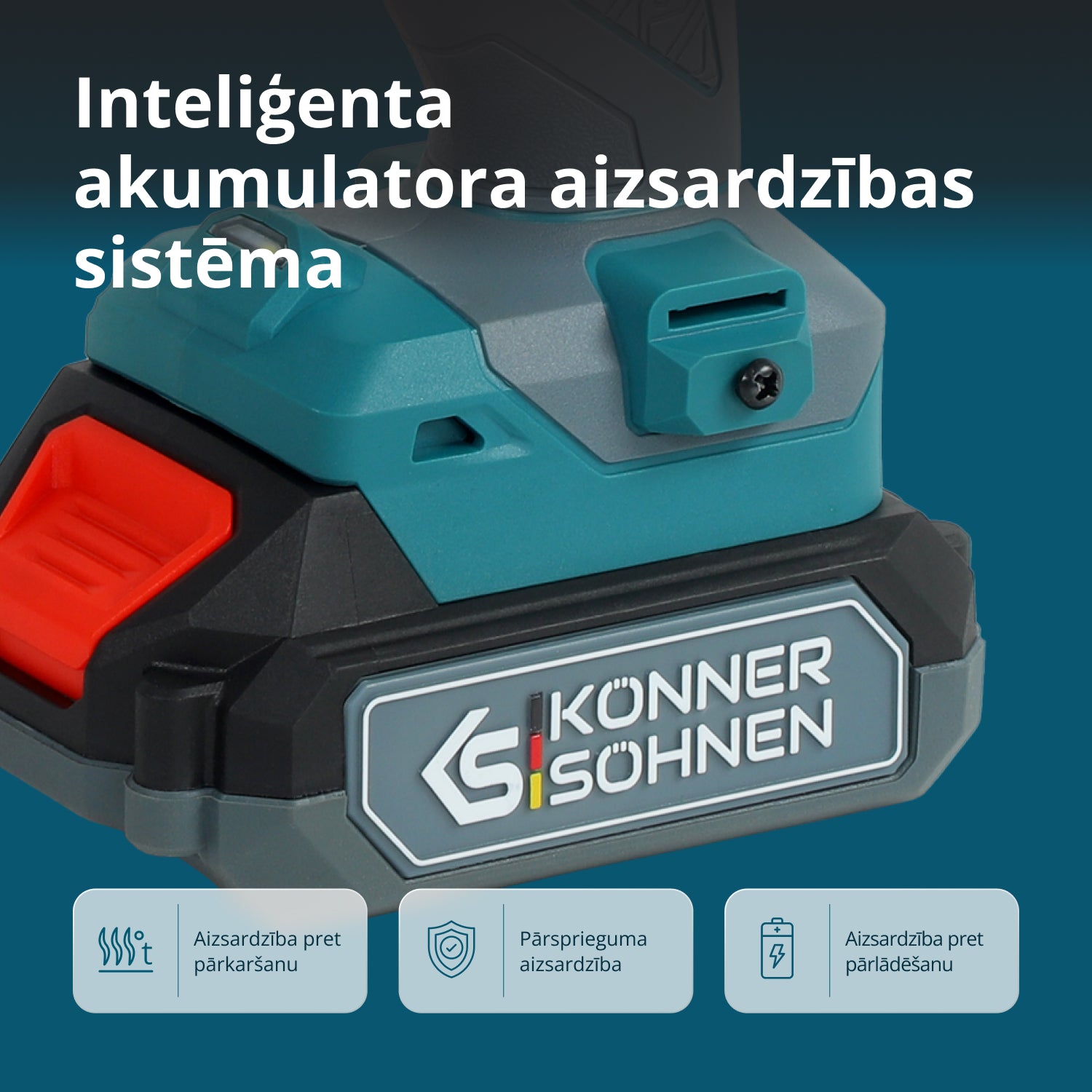 Bezvadu meistara komplekts KS ID20V-60 KOMPLEKTS 74