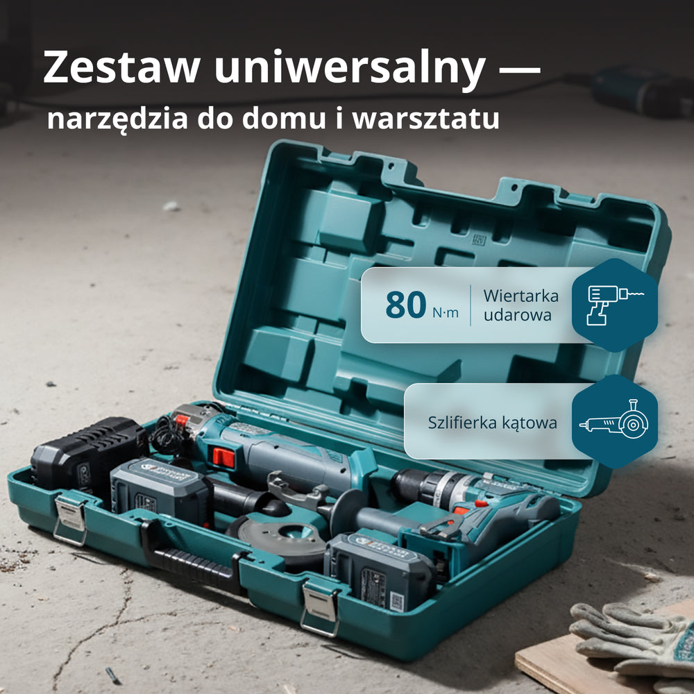Zestaw Mistrzowski Bezprzewodowy KS IDAGB 20V SET 1 PLUS