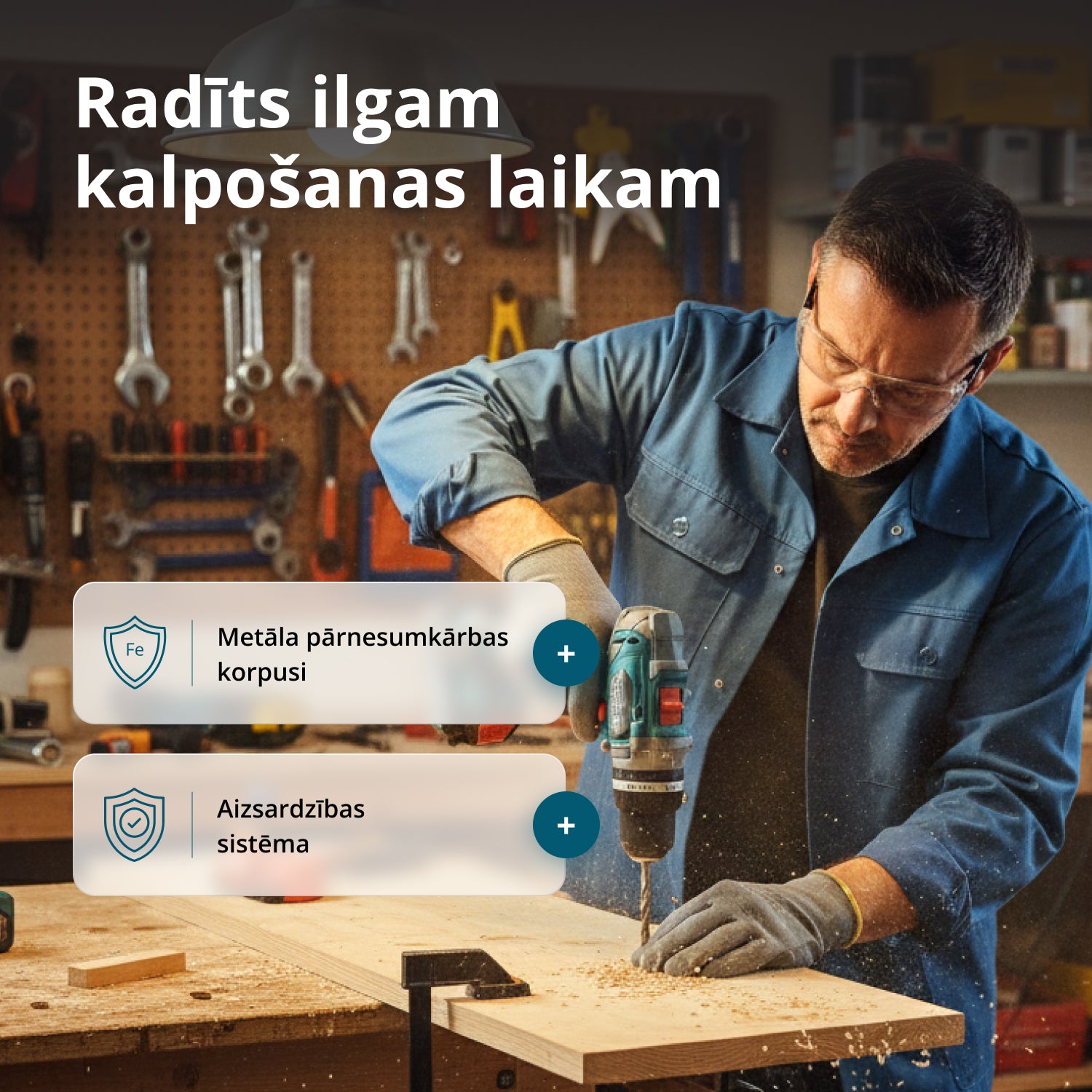 Bezvadu Meistara Komplekts 2in1 KS IDISD 20V KOMPLEKTS 2