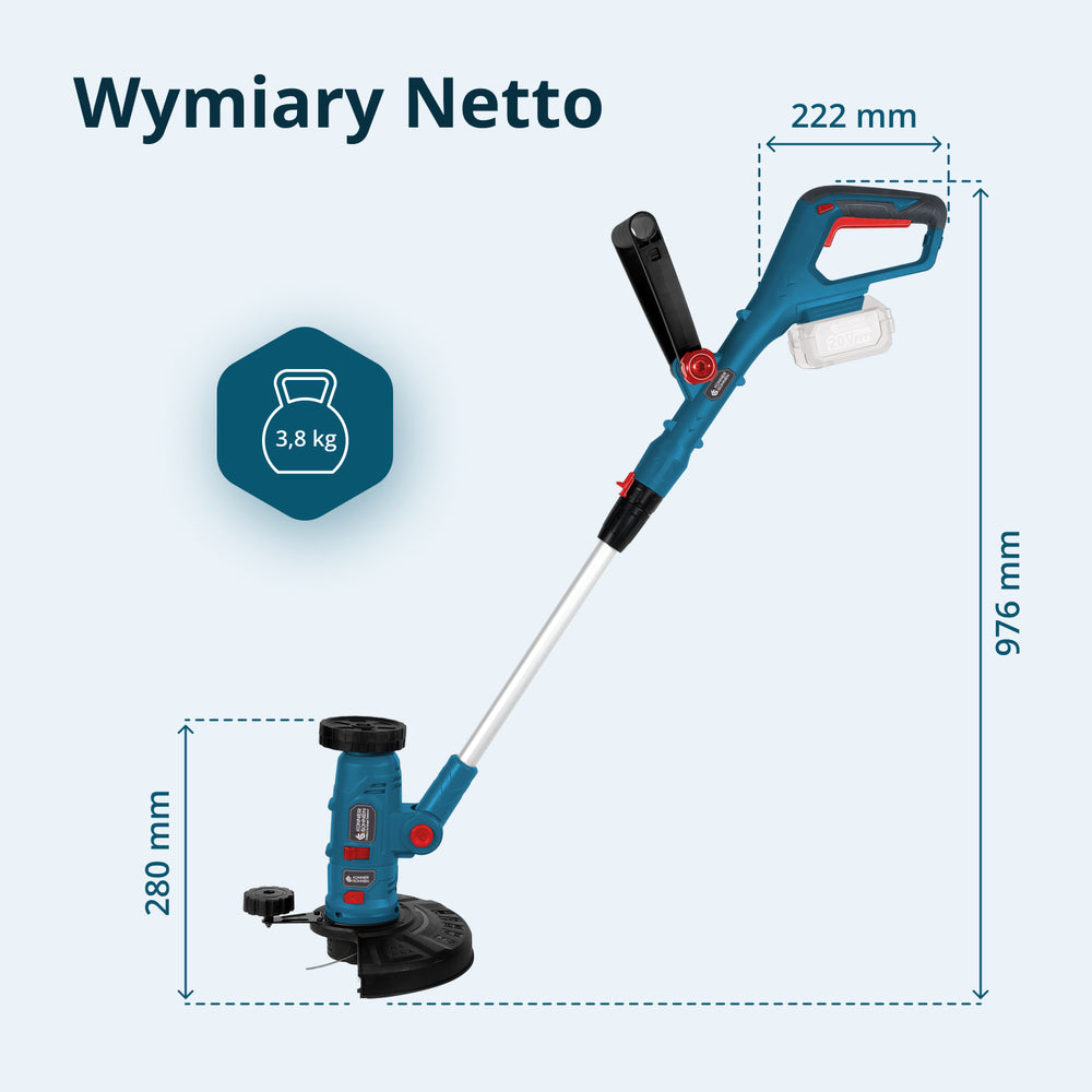 Bezprzewodowy wielofunkcyjny trymer KS MFT-20V 