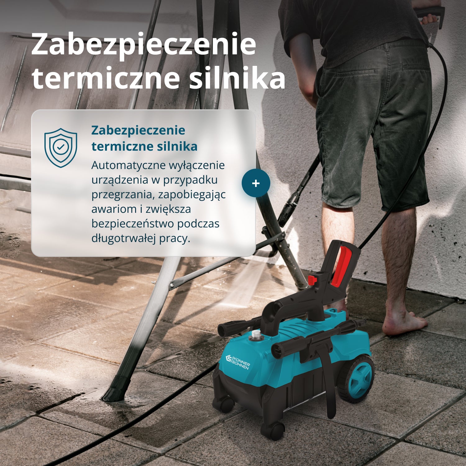 Myjka ciśnieniowa KS PW130H
