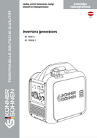 KS 1900i S, KS 1900iG S Invertora ģenerators