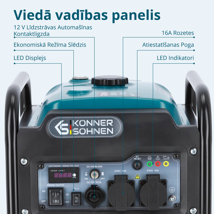 Invertora ģenerators KS 3300i
