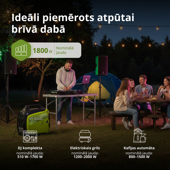 Invertora ģenerators KSB 22i S