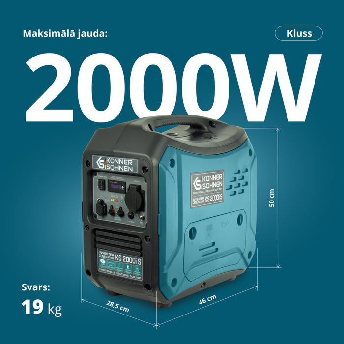 Invertora ģenerators KS 2000i S