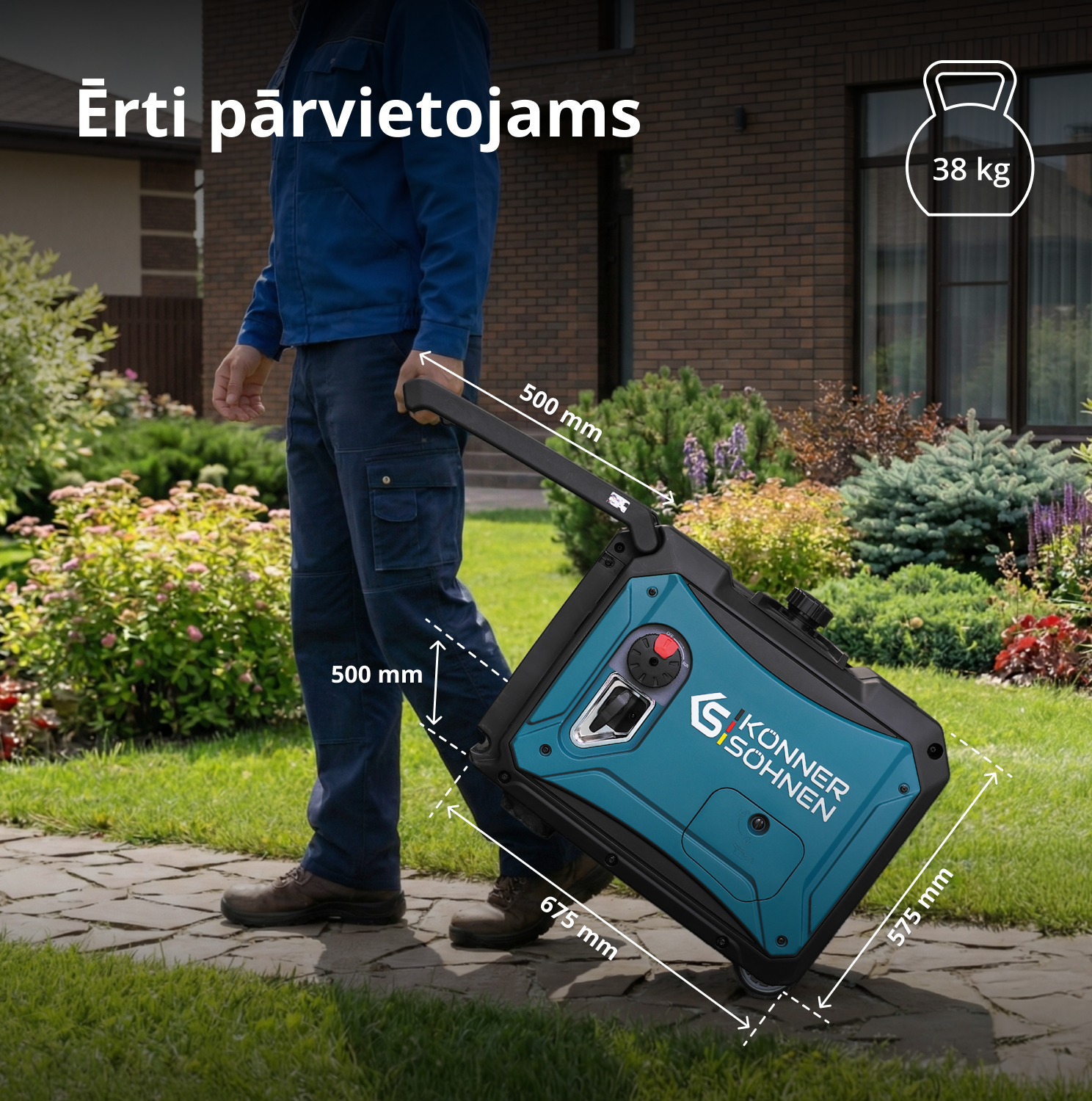 Invertora ģenerators KS 4000iE S