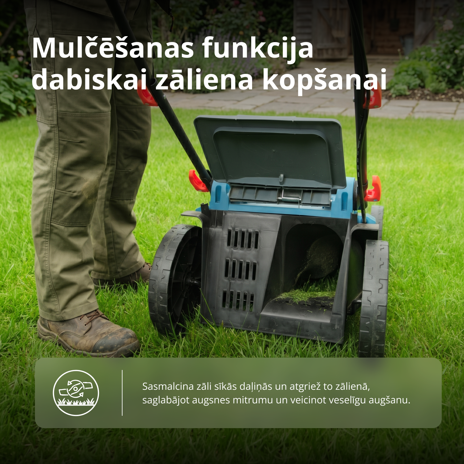 Reklāmas zāliena kopšanas komplekts KS 43LM-BCT40V-SET