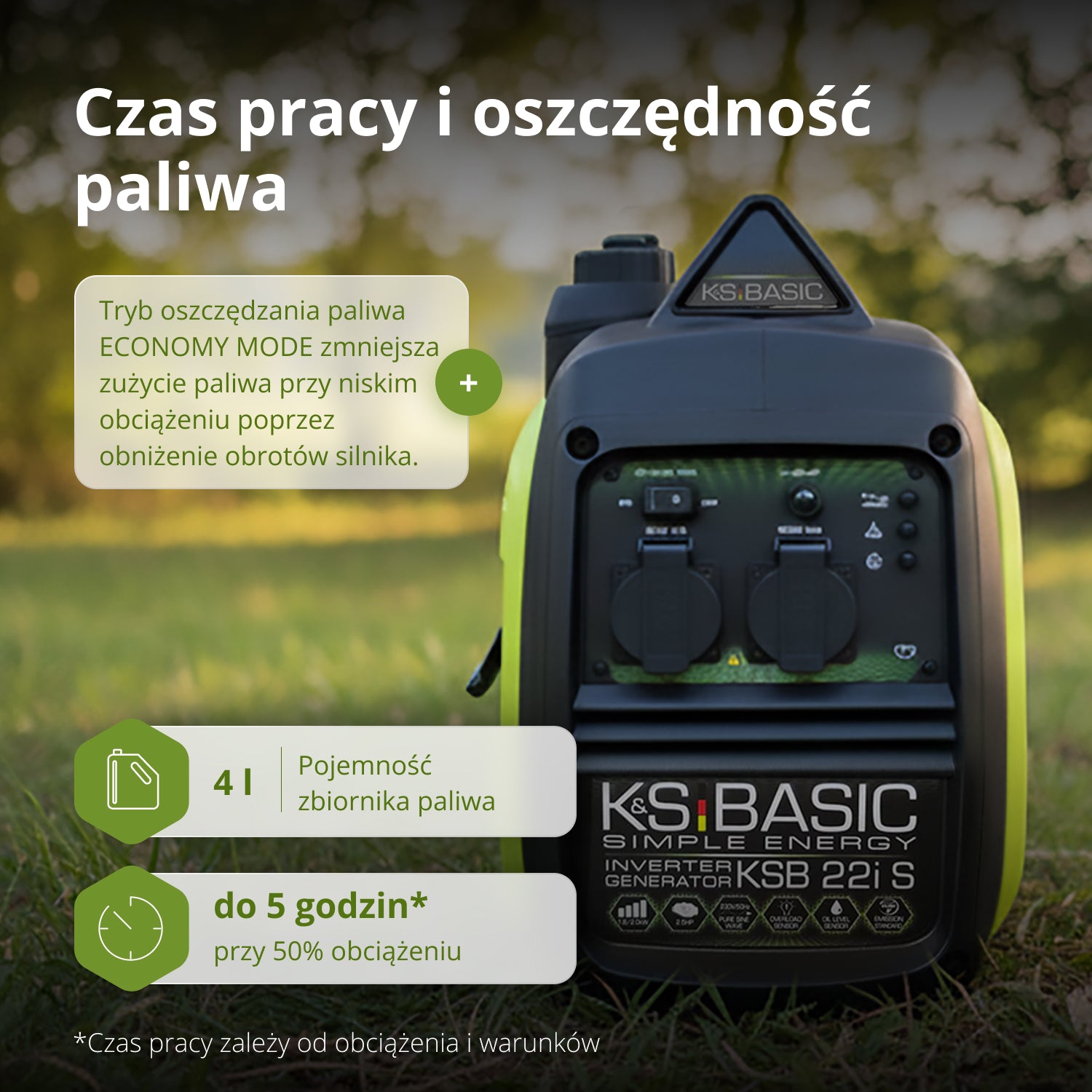 Generator inwertorowy KSB 22i S