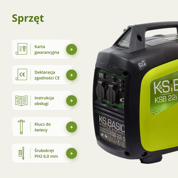 Generator inwertorowy KSB 22i S