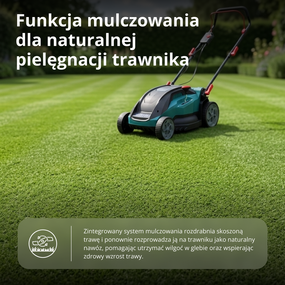Elektryczna kosiarka do trawy KS 38LM16-BL