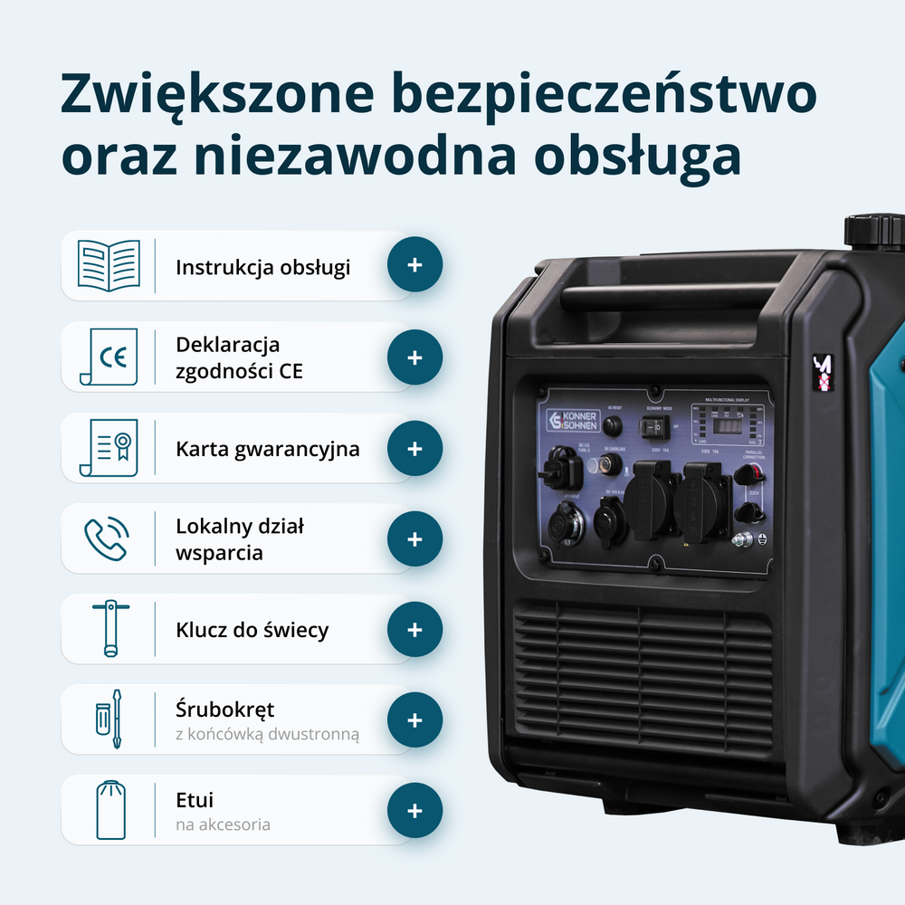 Generator inwerterowy KS 4000iE S