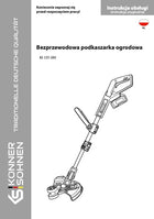 Bezprzewodowa podkaszarka ogrodowa KS CST-20V