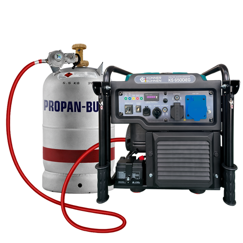Dual Fuel Inverter Generator KS 6500iEG