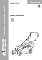 Elektriskā zāles pļaujmašīna KS 32LM, KS 38LM, KS 42LM, KS 38LM-BL