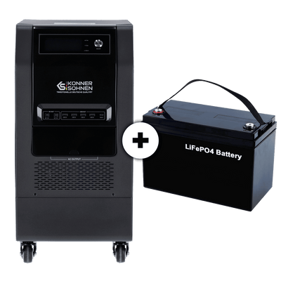 Operation from an external battery