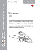 Pilarka spalinowa KS CS21G, KS CS31G