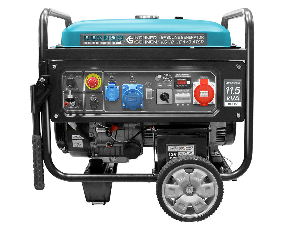 Gasoline generator "Könner & Söhnen" KS 12-1E 1/3 ATSR