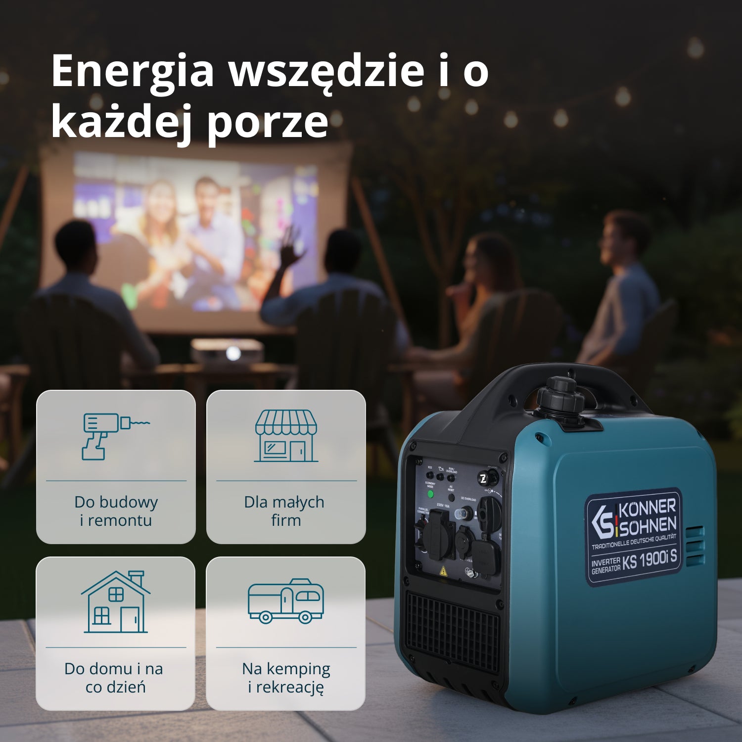 Generator inwertorowy KS 1900i S