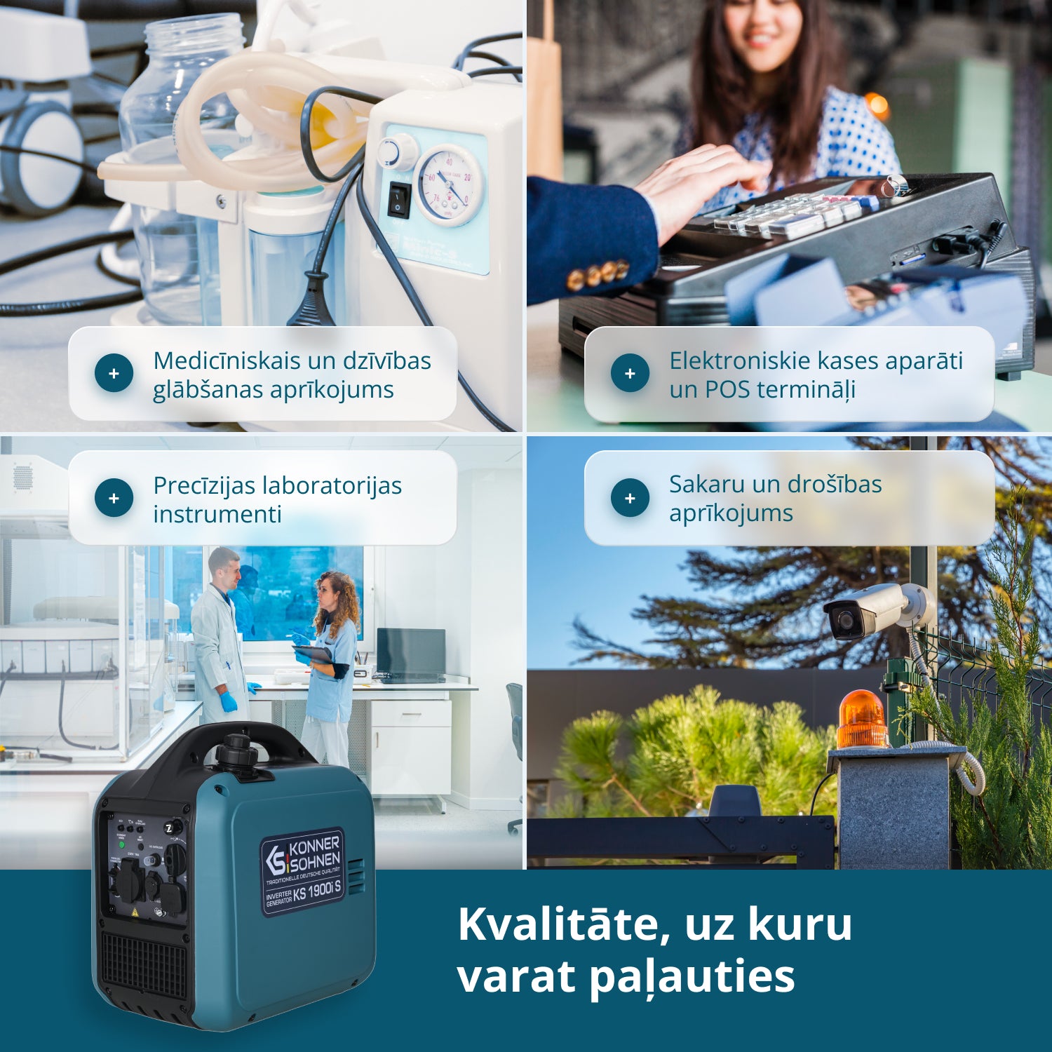 Invertora ģenerators KS 1900i S