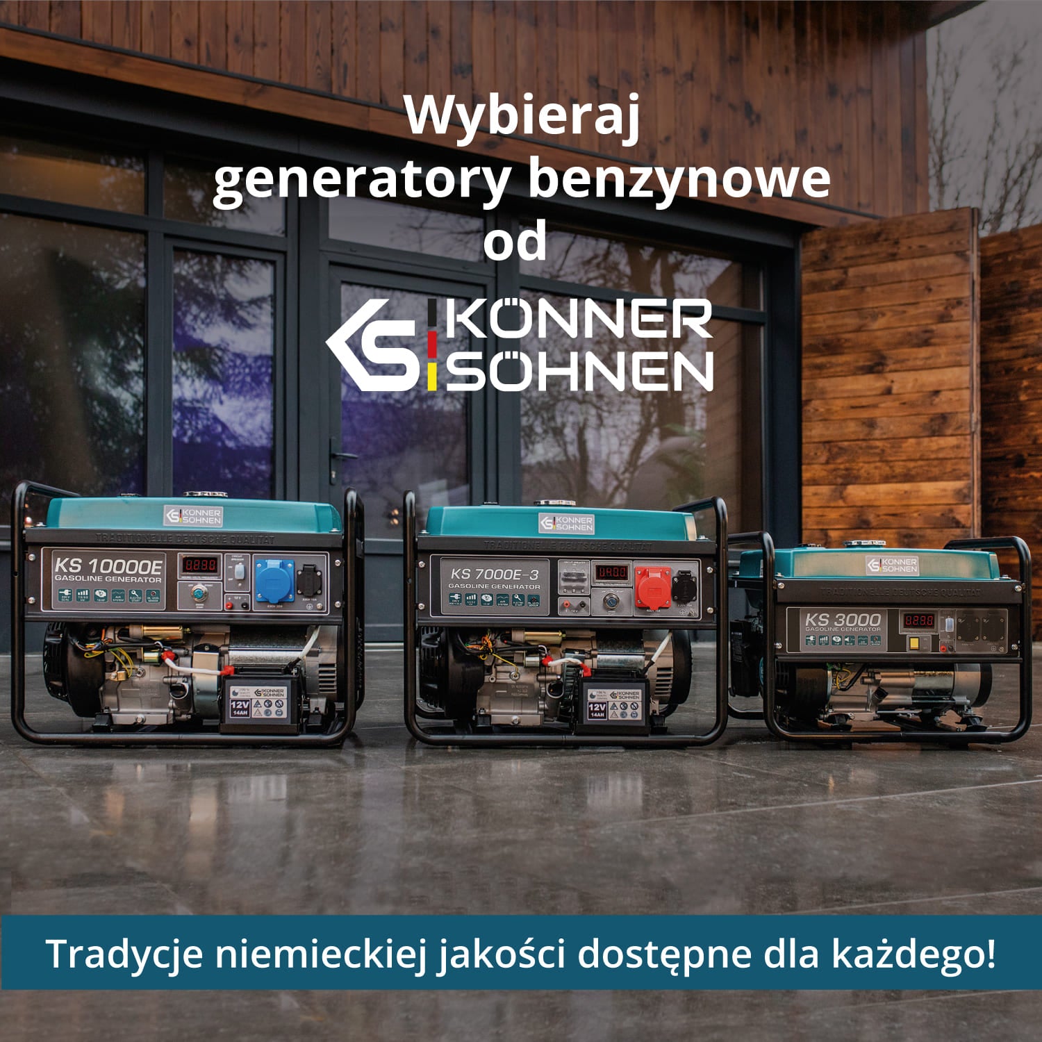 Benzīna ģenerators "Könner & Söhnen" KS 3000E