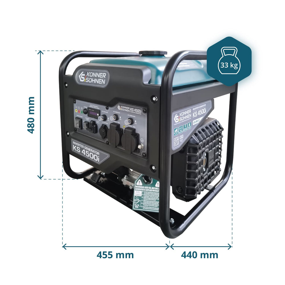 Invertora ģenerators KS 4500i