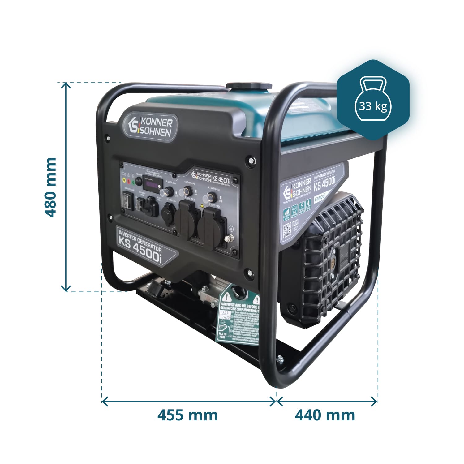 Invertergeneraator KS 4500i