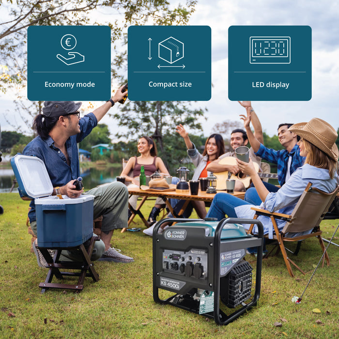 Invertora ģenerators KS 4500i