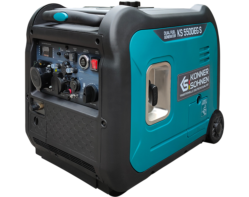 LPG/benzīna invertora ģenerators KS 5500iEG S