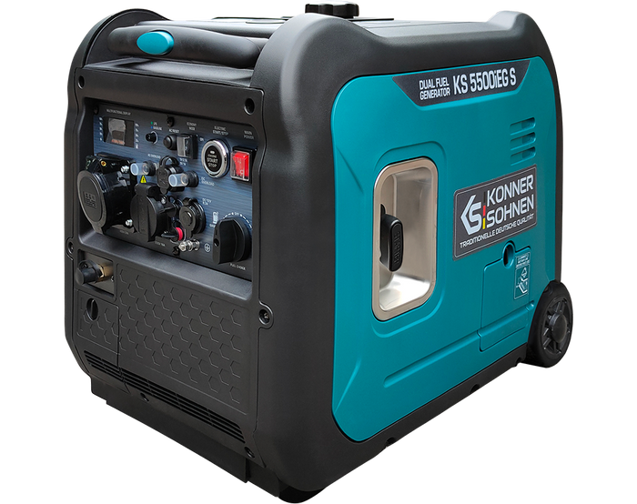 LPG/benzīna invertora ģenerators KS 5500iEG S