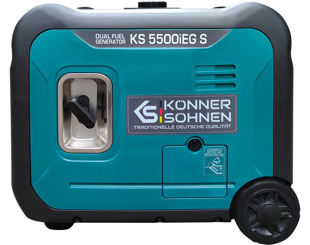 LPG/benzīna invertora ģenerators KS 5500iEG S