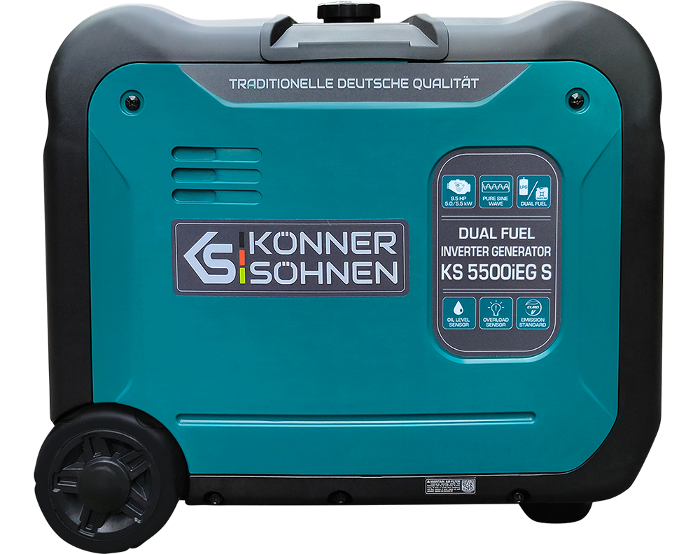 LPG/benzīna invertora ģenerators KS 5500iEG S