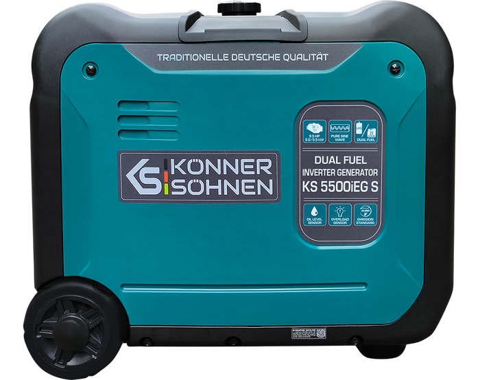 LPG/benzīna invertora ģenerators KS 5500iEG S