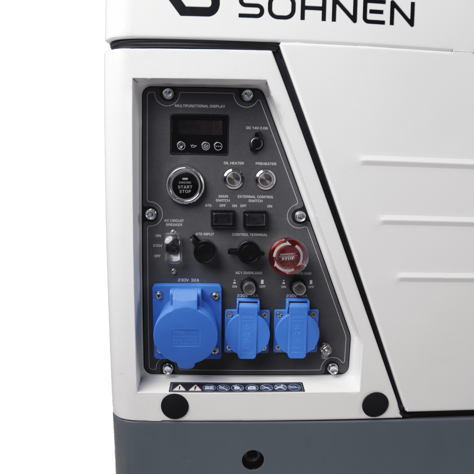 Diesel Inverter Generator in Soundproof Casing KS 6500iDE S ATSR